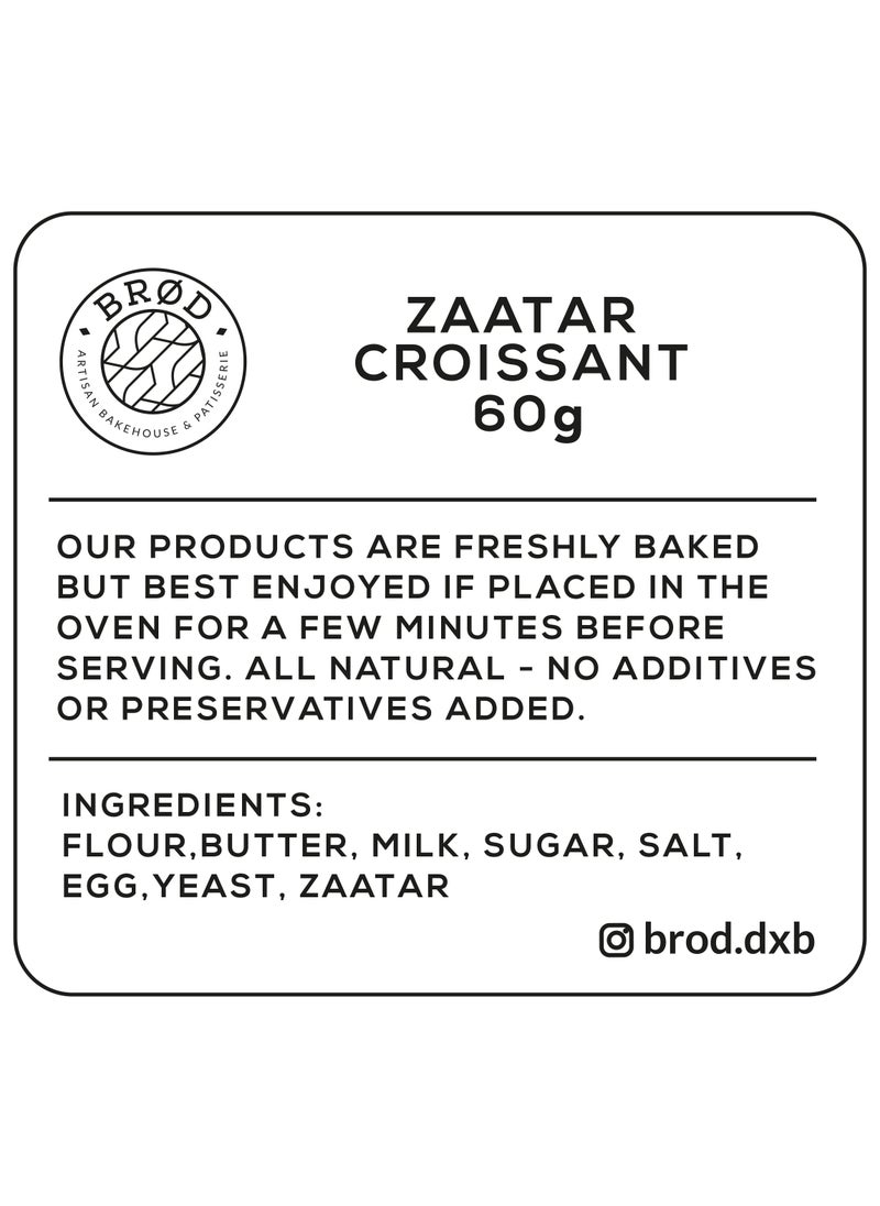 BROD - Zaatar Croissant 60g - Image 1