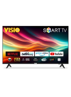 Visio VISIO 32-Inch Frameless HD Smart Android 14 TV with Built-in Satellite Receiver  - Image 2