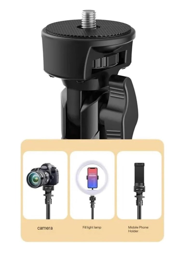 حامل ثلاثي القوائم NeePho NP-3180S للكاميرا الاحترافية بزاوية 360 درجة مع قفل قلاب ثابت وأرجل من سبائك الألومنيوم - أسود - Image 5