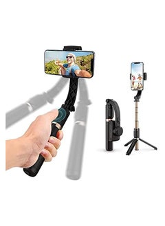 KASTWAVE Selfie Stick Gimbal Stabilizer,Portable Handheld Gimble with Tripod & Remote for Cell Phone Camera & Android Smartphone Recording Video & Vlogging  - Image 1