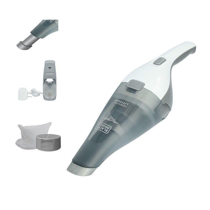 BLACK+DECKER BLACKDECKER dustbuster Cordless Handheld Vacuum Portable Car Vacuum Cordless Rechargeable Wall Mount Strong Suction QuickClean HNVC215B10 - Image 2