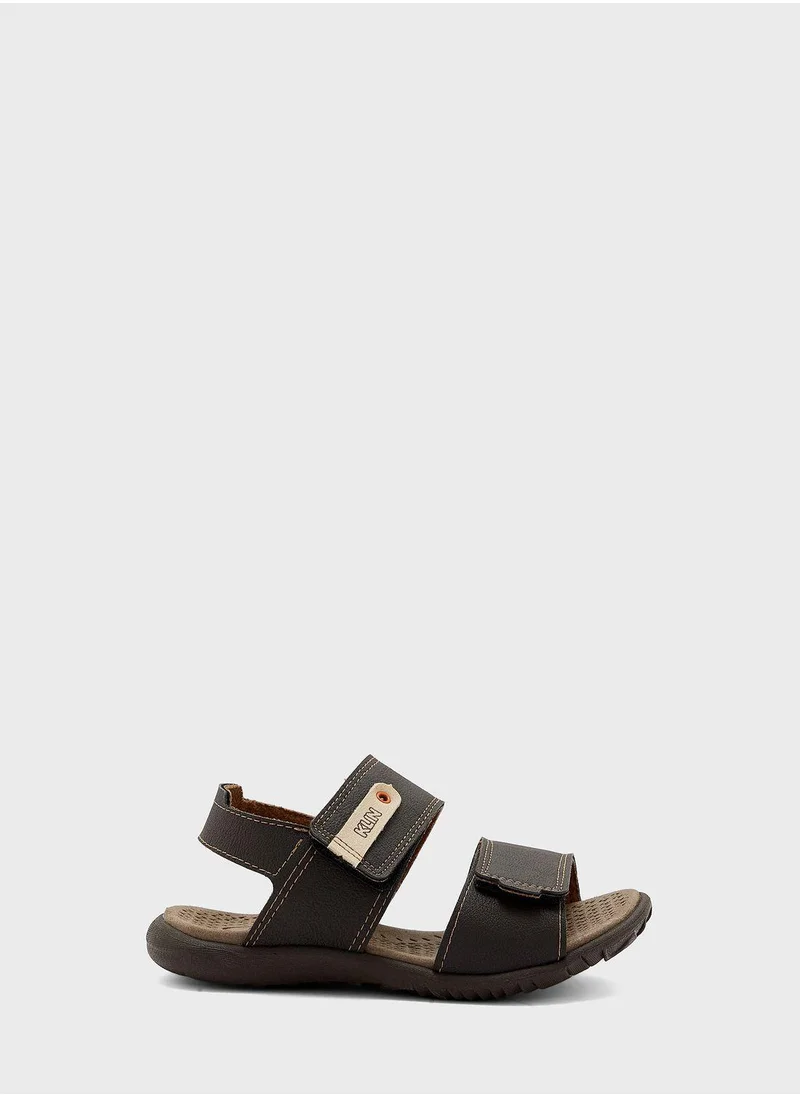 كلين Kids Logo Velcro Sandals