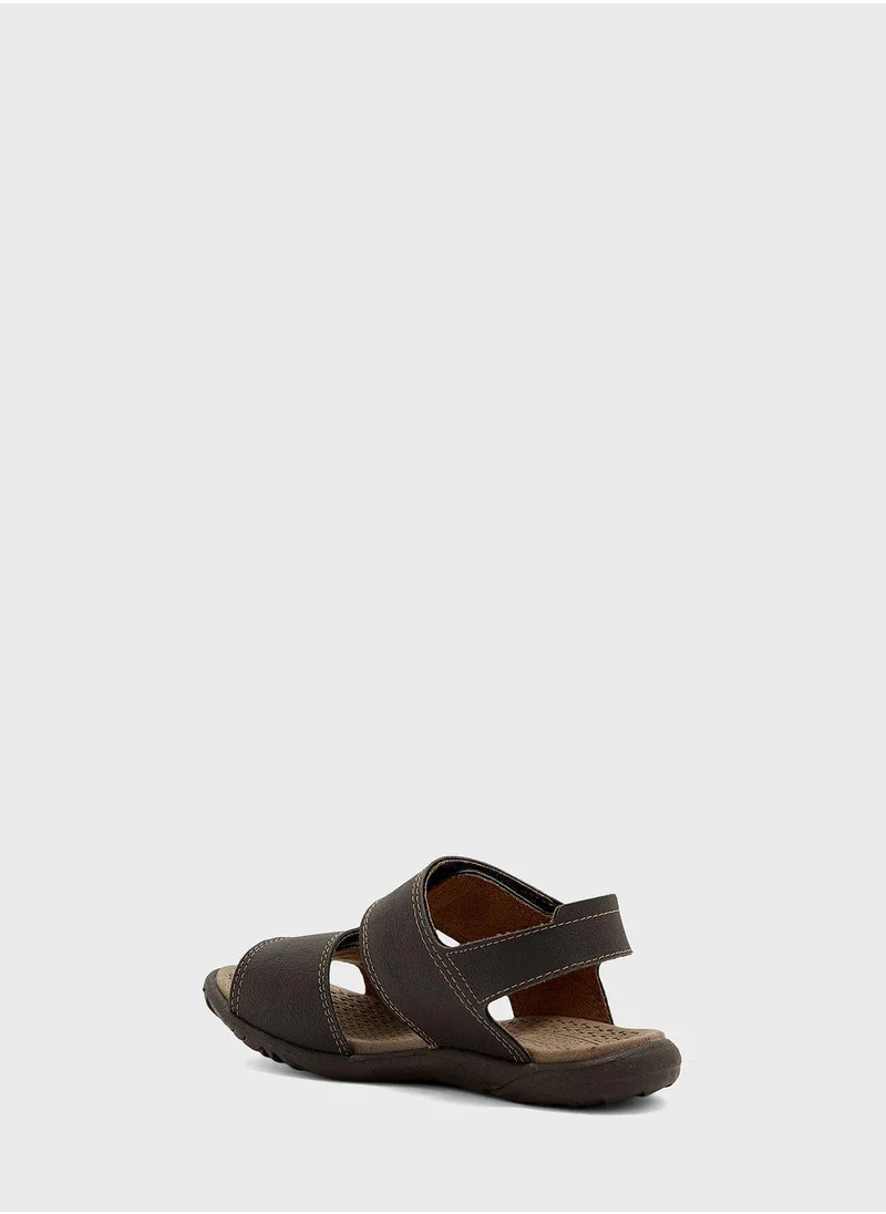 كلين Kids Logo Velcro Sandals