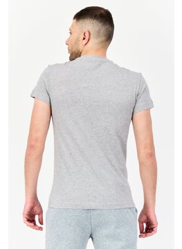 Reebok Men Sportswear Fit Short Sleeve Outdoor T-Shirt, Grey  - Image 2