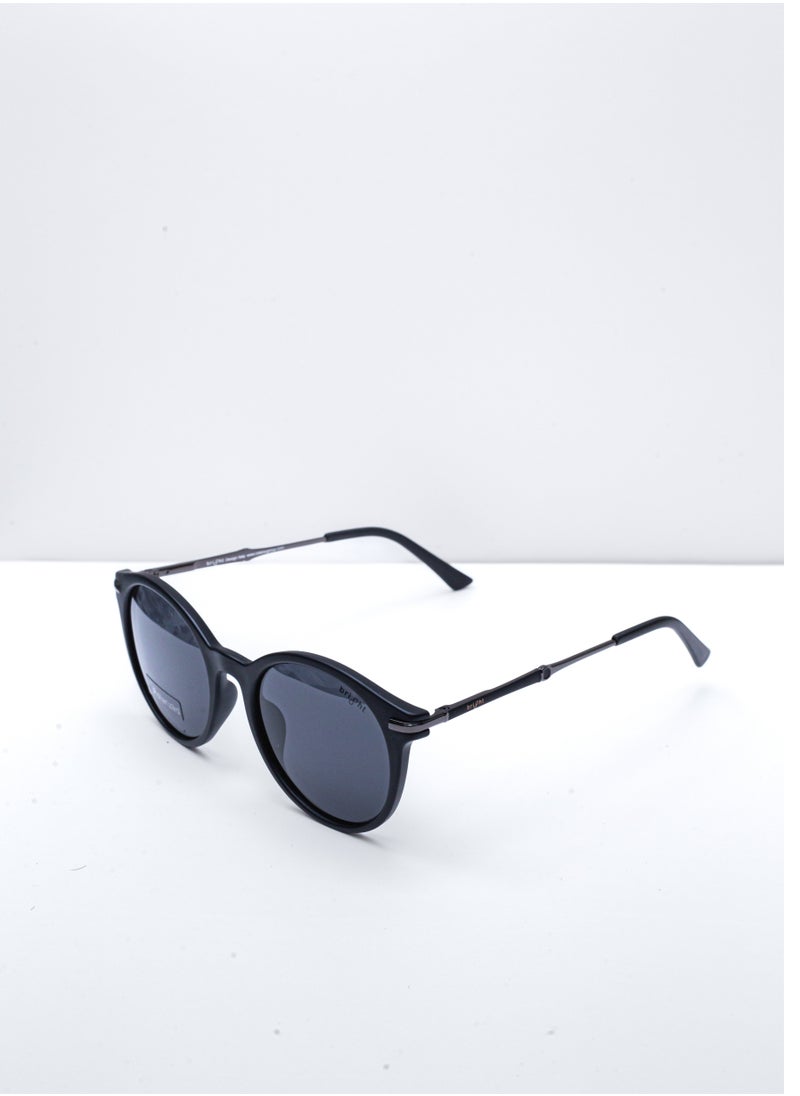 Baleno "Circular Sunglasses with UV Protection Lenses – Trendy Frame for Men & Women, Lightweight Design Ideal for Everyday Wear and Outdoor Activities"  - Image 3
