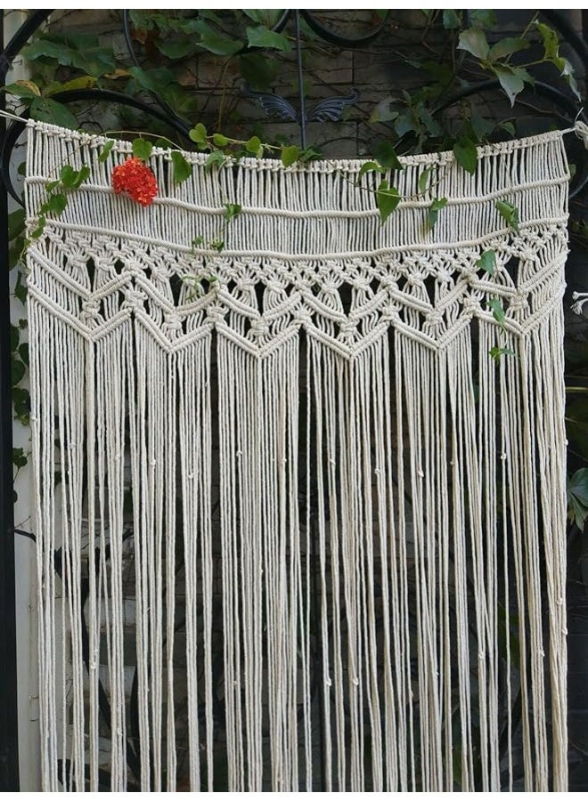 انتيكيانو ستارة مكرمية – ديكور يدوي من القطن – المقاس 100×180 سم - Image 4