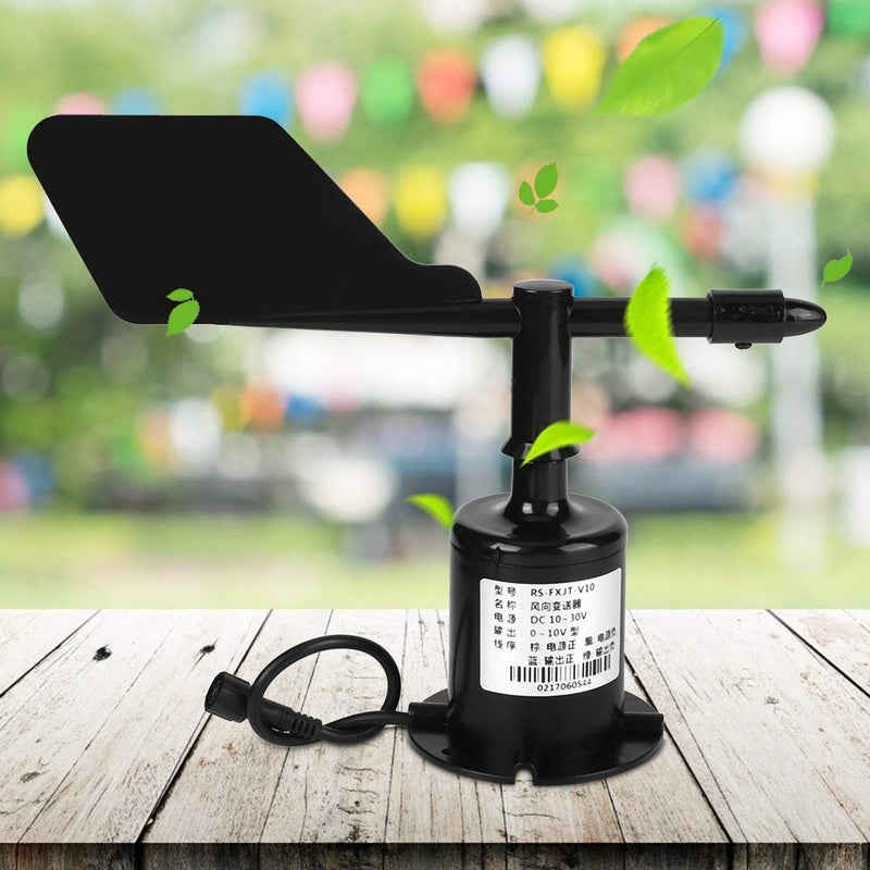 مستشعر مقياس شدة الرياح من البولي كربونات 0-10 فولت 8 اتجاهات لمحطة الطقس في البيوت المحمية الشحن - Image 2