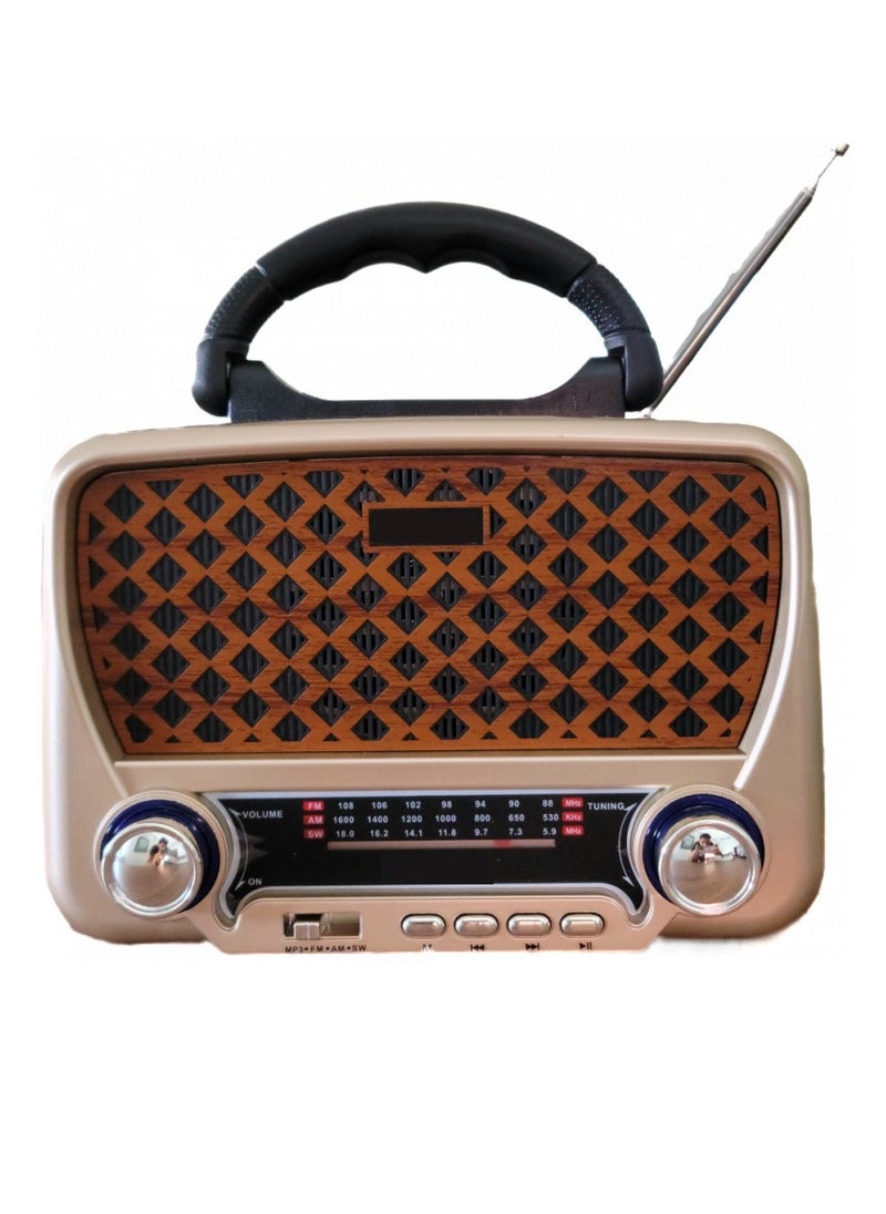 Denx HI-FI RADIO FM/AM/ 3 BAND RADIO USB/TF/BT PLAYER  - Image 2