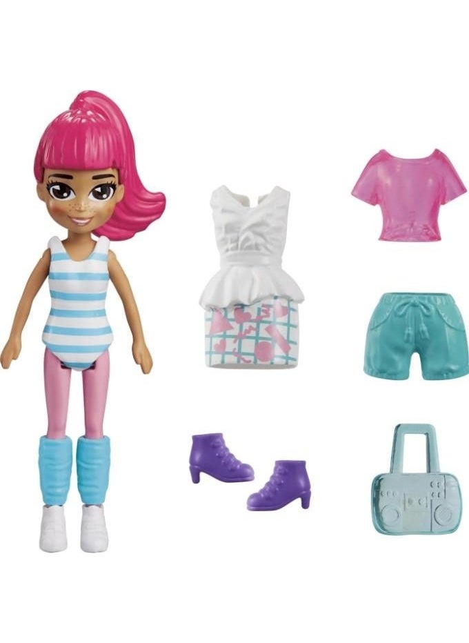 Polly Pocket Fashion Accessories -Pink HNF50 HKV87 Licensed Product  - Image 1