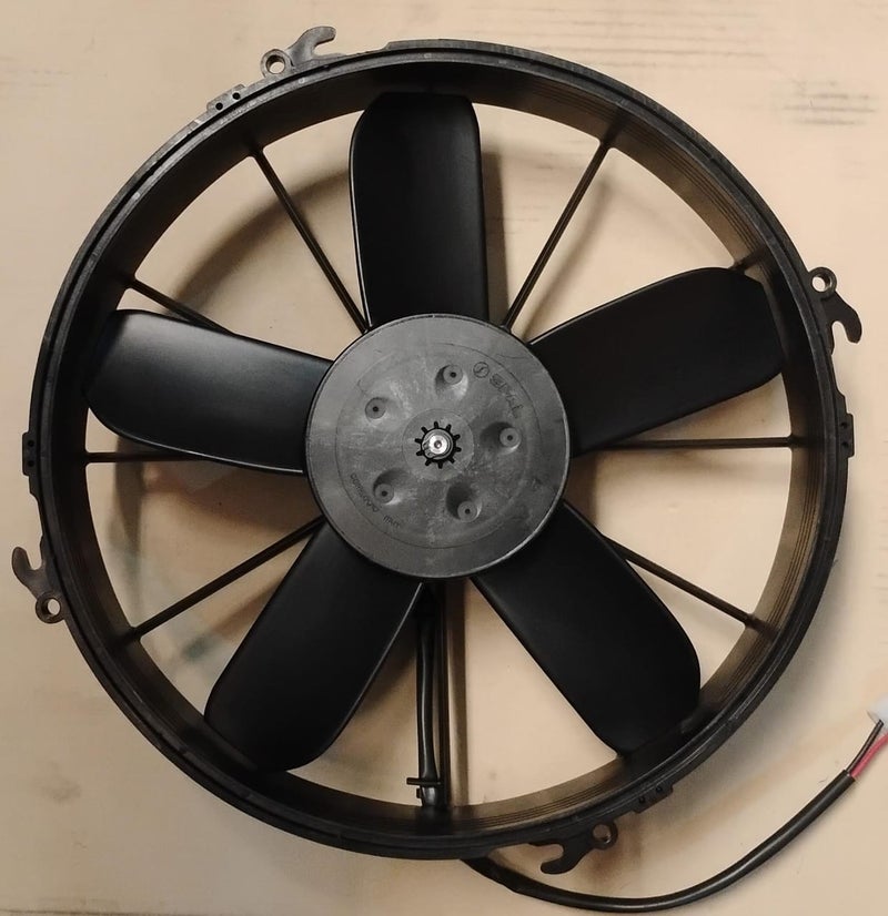 SPAL Fan 12x5 Inches Push Straight-Blade Heavy Duty 24 Volt 305MM Diameter - Image 1