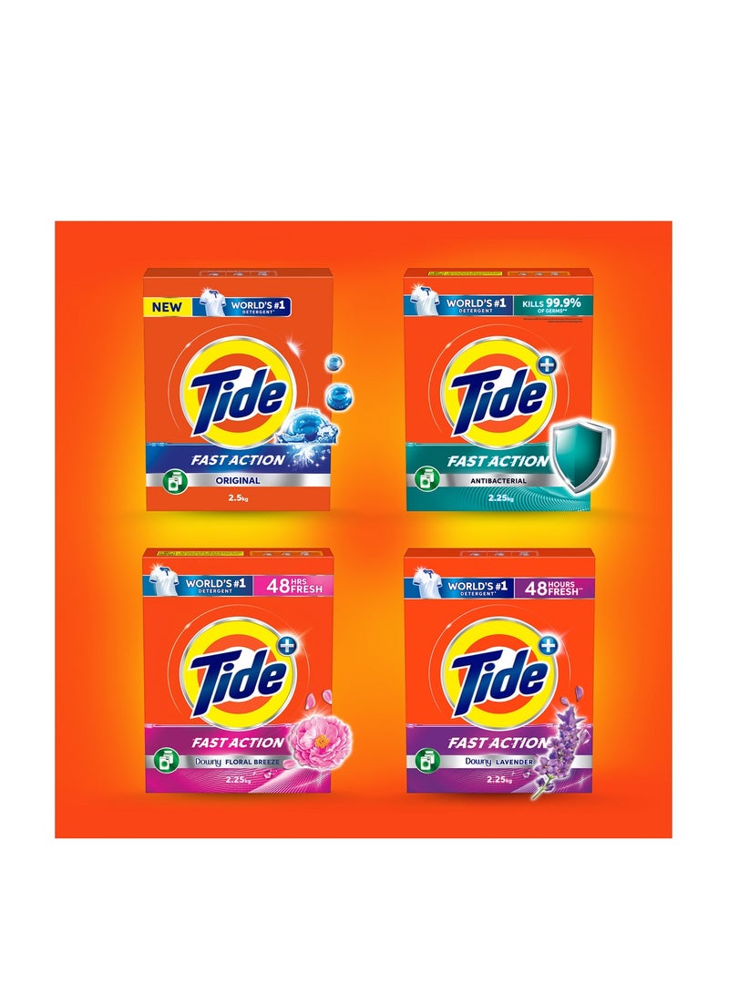 Tide Fast Action Laundry Detergent Powder 3kg - Image 5