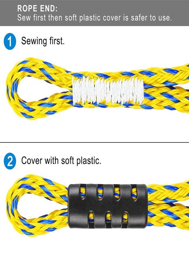 Dolibest Tow Rope Quick Connector for Tubing Boat Tow Harness - Stainless Steel Hook (360 Rotate) - 20inch - Image 5