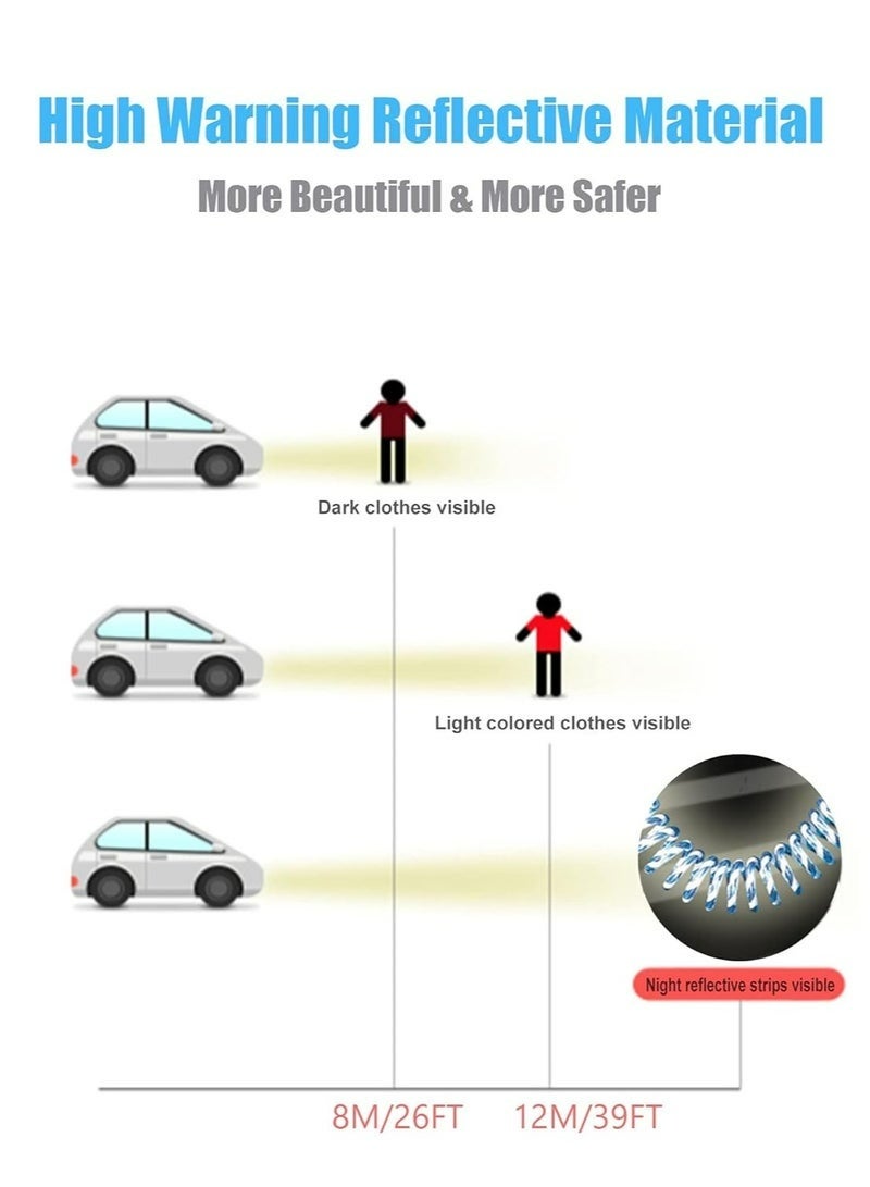 Anti-Lost Wrist Link for Toddlers Safety Harness with Lock and Key 360 Degree Rotating Reflective Leash for Travel and Crowded Places - Image 4
