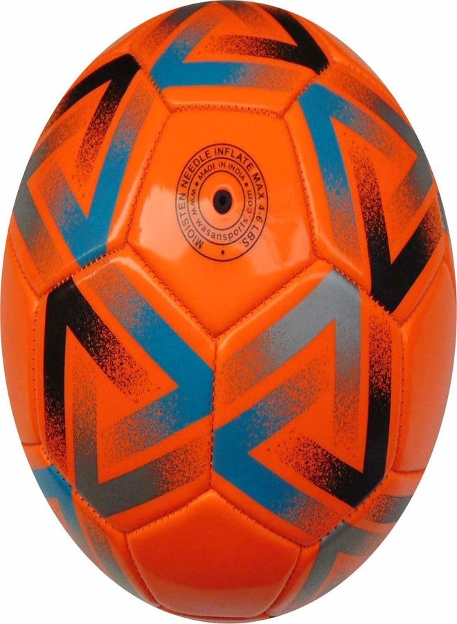 Wasan Emperor Football with Pump for Kids of 12 Years and Above to Play at Home/Garden - Orange Size 5 - Image 4