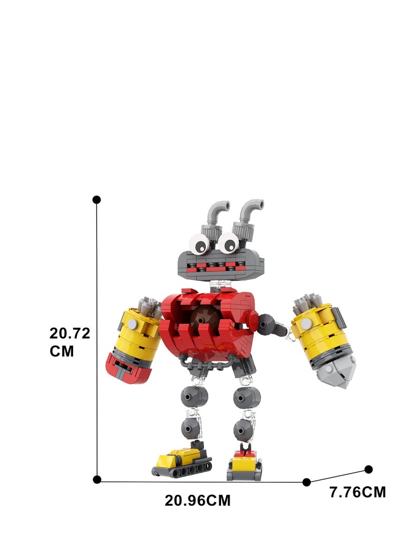 XiuWoo - 296 pcs  My Singing Monsters Combination Educational Fun Collectible Action Figure Set Building Blocks Toy - Image 1