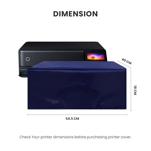 Alifiya Dust Proof Washable Printer Cover for Epson L8180 Multi-function Color Inkjet Printer - Blue - Image 2