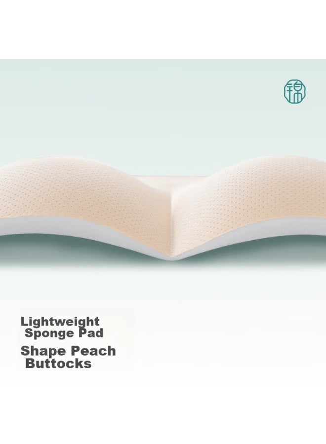 Jindu Tummy Control And Lifting Underwear, Fake Buttocks, Peach-shaped Seamless Lifting Device, Hip And Waist Enhancement, Body Shaping, High-waist, Black, L - Image 3