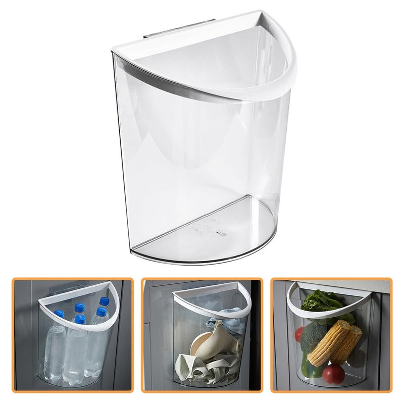 CHILDWEET Hanging Kitchen Trash Bin, Back Door Mounted Compost Bin for Cabinet, Space-Saving U-Shaped Waste Container for Indoor Kitchen Use - Image 5