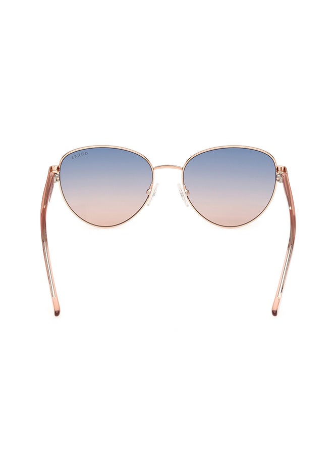 GUESS Women's UV Protection Round Sunglasses - GU0010128W55 - Lens Size: 55 Mm - Image 4