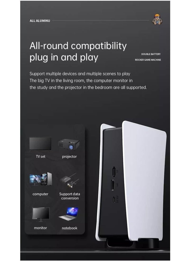 Gravity M5 Game Console 2.4gb Wireless Controller Game Station 4K HD Output Retro Classic Video Game Console 15000 Games - Image 5