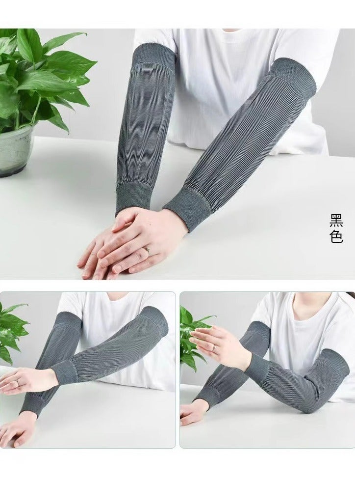 Goolsky Welding Worker Heat Resistant UV Protection Sleeves Men Summer Worksite Breathable Arm Covers  - Image 2