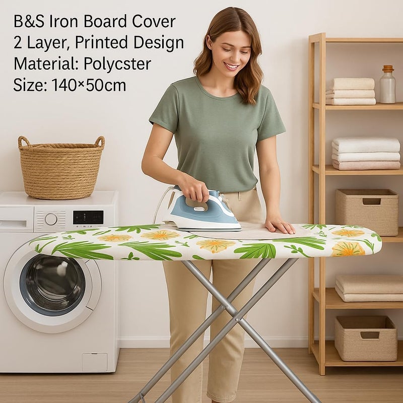 BS B&S 2-Layer Padded Ironing Board Cover - Image 3