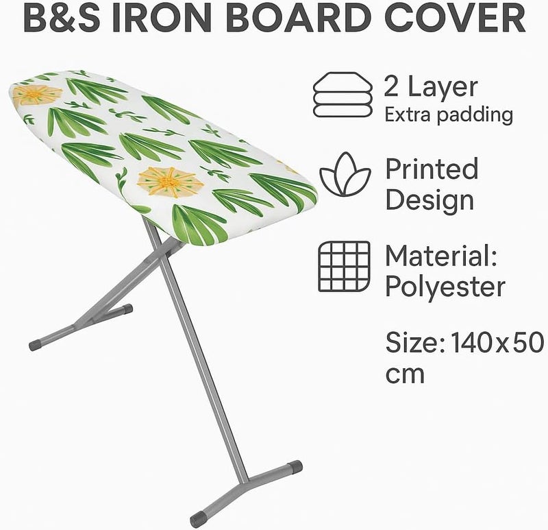 BS B&S 2-Layer Padded Ironing Board Cover - Image 2