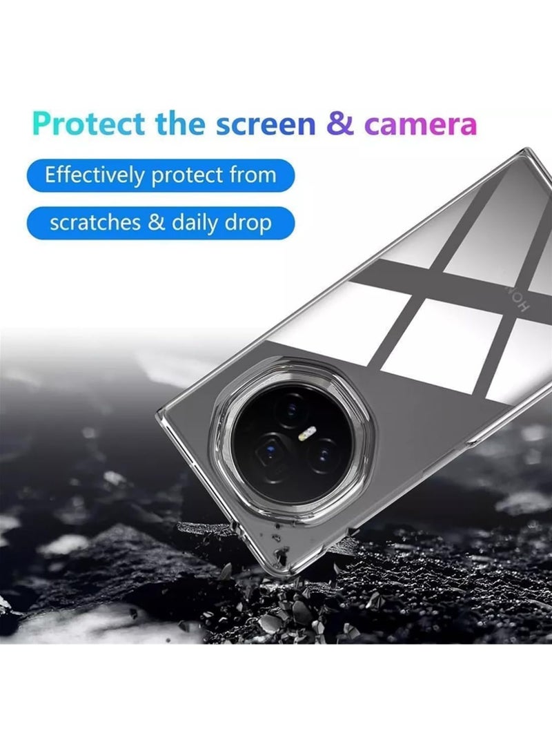 SNBFA Honor Magic V5 5G Clear Case مع واقي الشاشة - Image 3