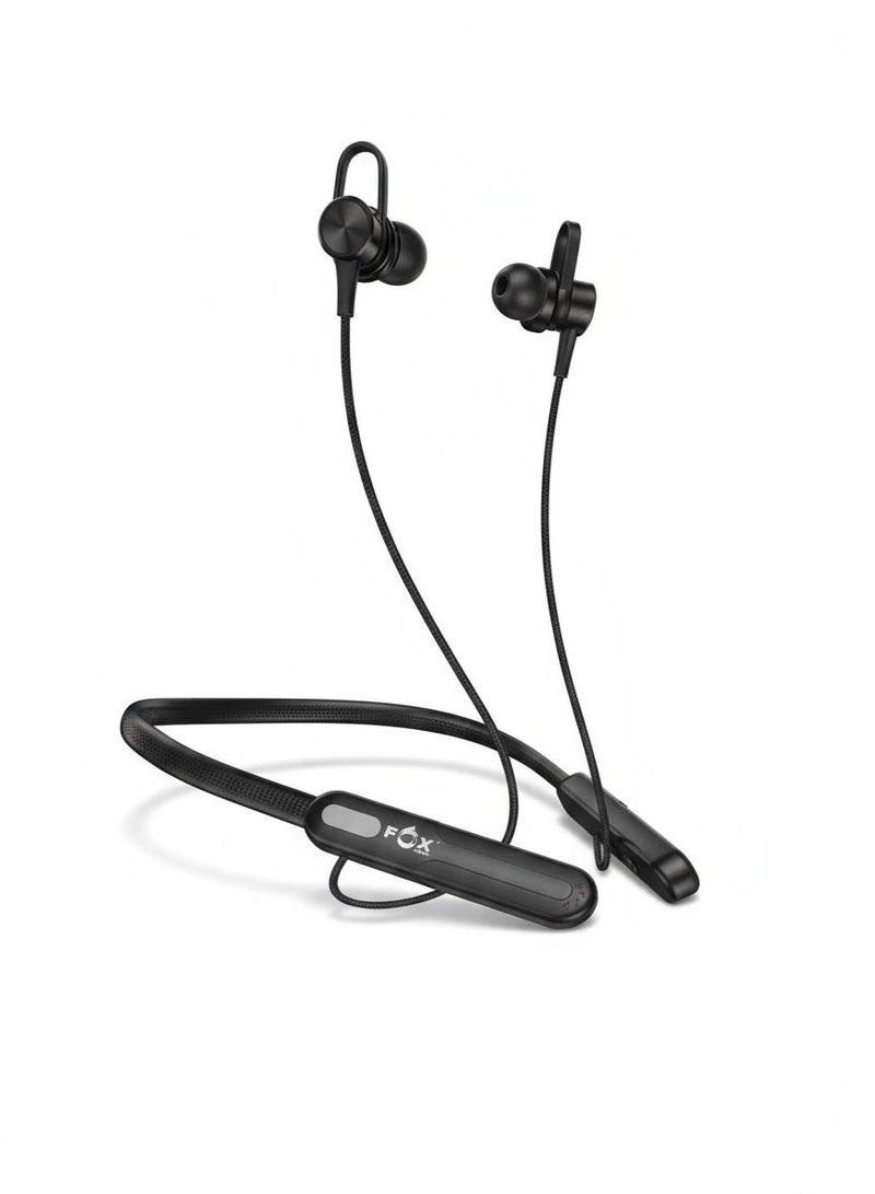 fox core Bluetooth Headphones Hybrid 50dB Noise Cancelling Headphones with 5 Mics HD IP55 BT5.3 Long Playtime 37H Neckband Dark Grey - Image 3