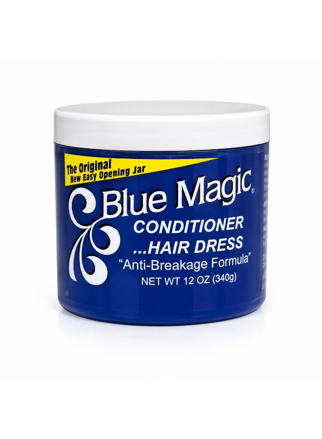 Blue Magic Conditioner Hair Dress, Anti-Breakage Formula, 340g - Image 1
