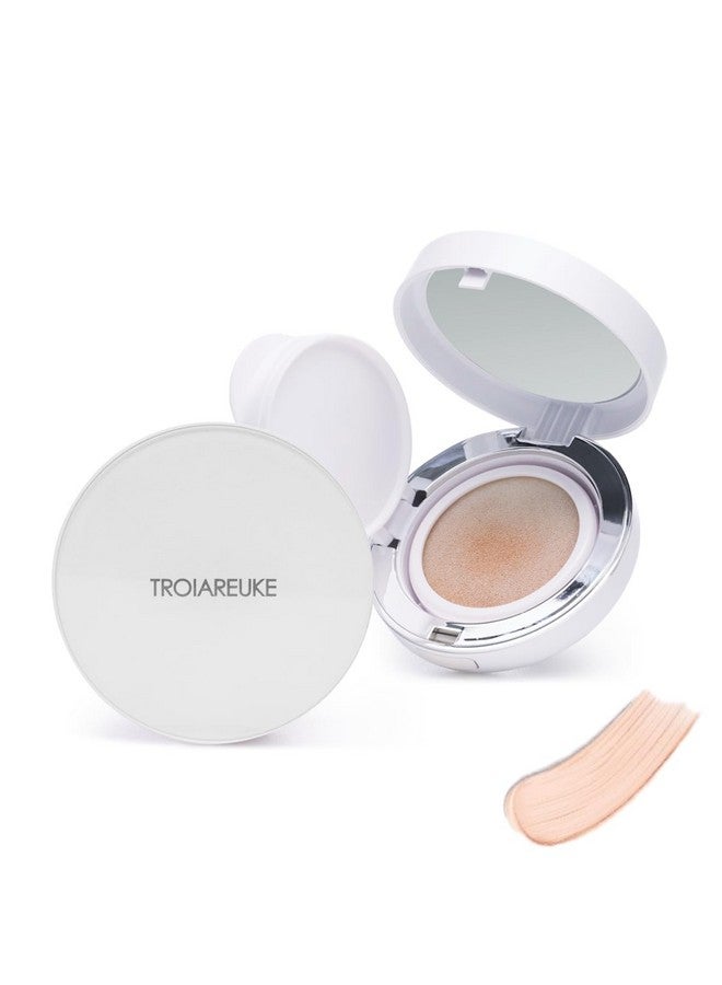 TROIAREUKE A+ Cushion Foundation (Shade 21) I Natural Coverage Foundation Makeup Moisturizing Finish For Sensitive Oily Combination Skin Skin Care Cushion I Korean Aesthetic Makeup - Image 2