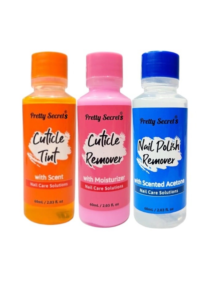 PRETTY SECRETS Manicare Tool Kit with Cuticle Tint 