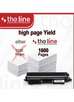 The Line The line 17A CF217A Toner Cartridge Compatible with HP LaserJet Pro M102 M102a M102w M130 M130a M130fn M130fw M130nw M132 M132a M132fn M132fp M132fw Printer M132n w M132sfnw M132snw (Black)  - Image 4