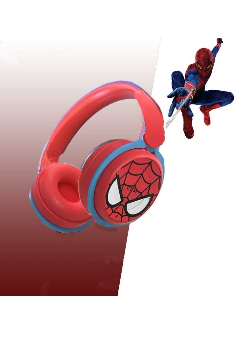 Marvel Spider-Man Headset Wireless Bluetooth Headset Gaming Headset Foldable Support FM Computer Mobile Phone Music Stereo Headset - Image 5