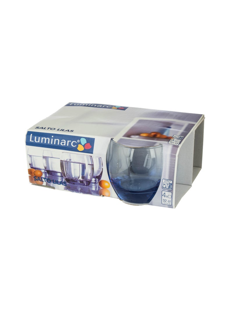 لومينارك طقم 4 كاسات ماء زجاج من لومينارك - Image 3