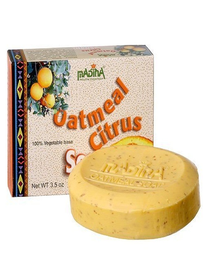Madina Oatmeal Citrus Soap 3.5 Oz