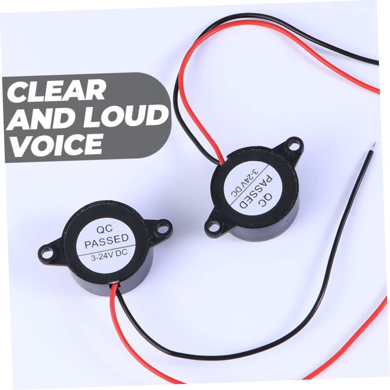 5pcs High Electronic Alarm Portable Tone Alarm for Circuit Vehicles Lightweight Insulation Material Easy to Use - Image 3