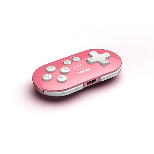 8Bitdo زيرو 2 وحدة تحكم بلوتوث بحجم سلسلة مفاتيح صغيرة لجهاز سويتش، ويندوز، أندرويد، ماك أو إس وراسبيري باي (إصدار وردي) - نينتندو سويتش - Image 3
