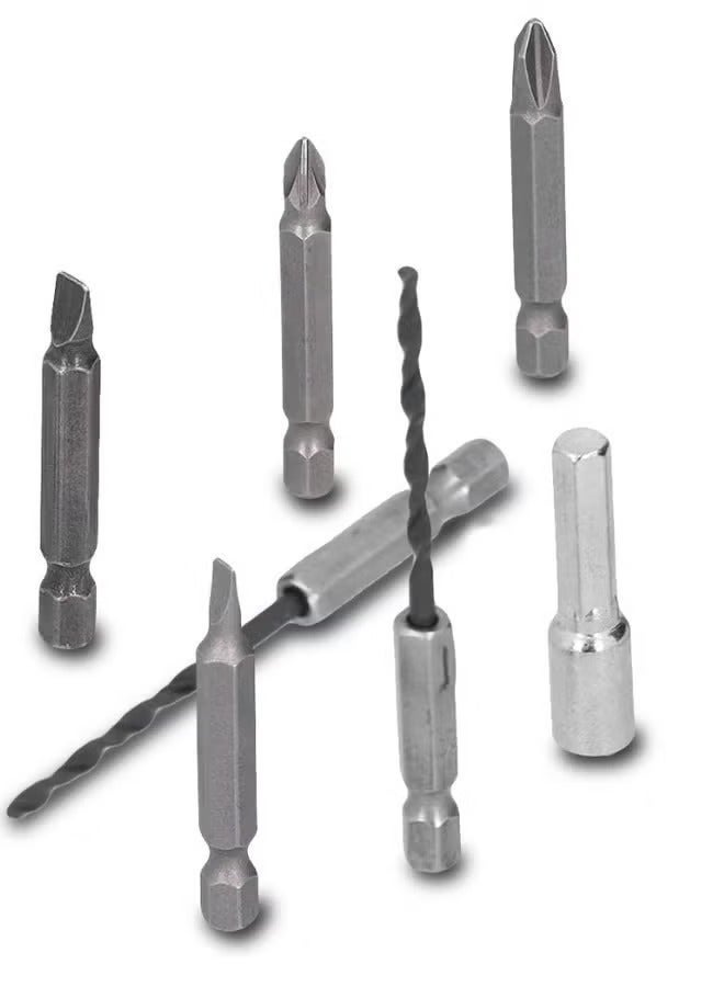 Denx Mini Cordless Adjustable Rechargeable Electric Screwdriver Set for Home, 250 RPM, 70 Minutes Working Time, 1300mAH Battery, DX2502 - Image 1