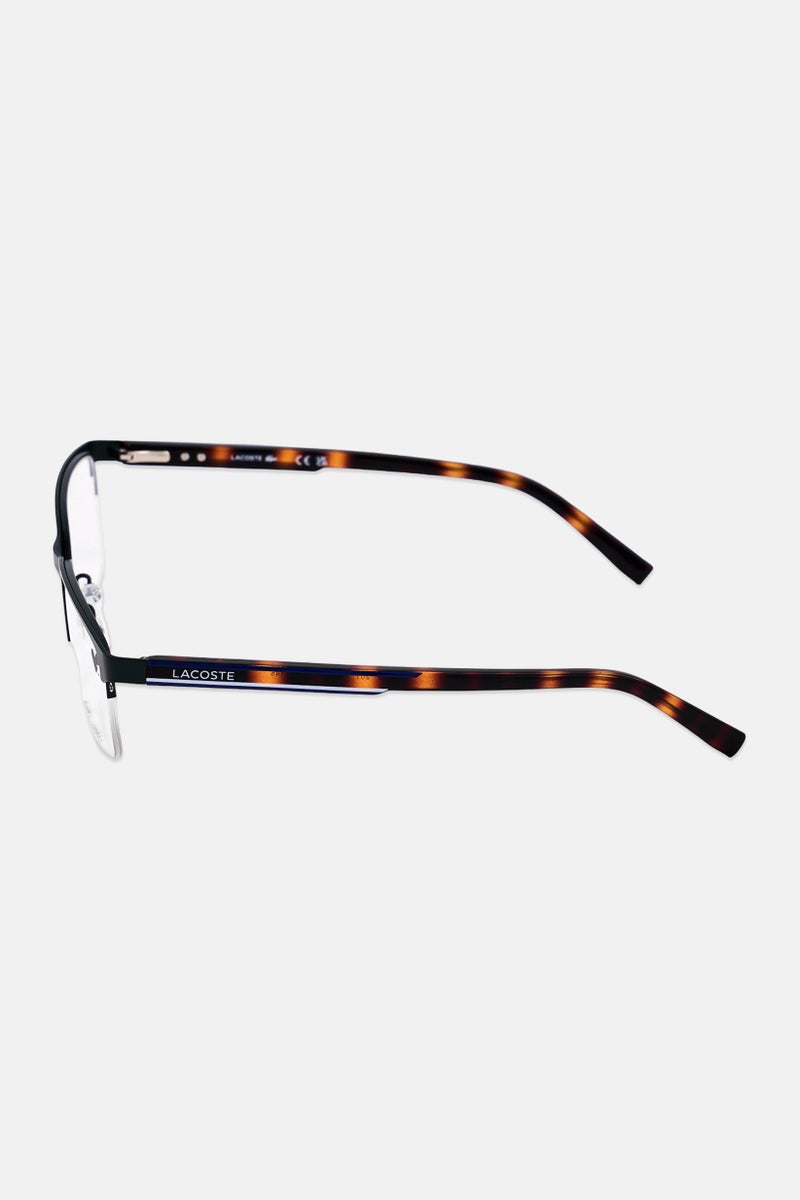 LACOSTE Men L2279 Rectangular Eyeglasses, Matte Grey - Image 5
