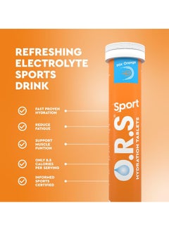 O.R.S Sport And Originals Bundle 1 Tube Of Sport Orange + 1 Tube Of Blackcurrant  - Image 2