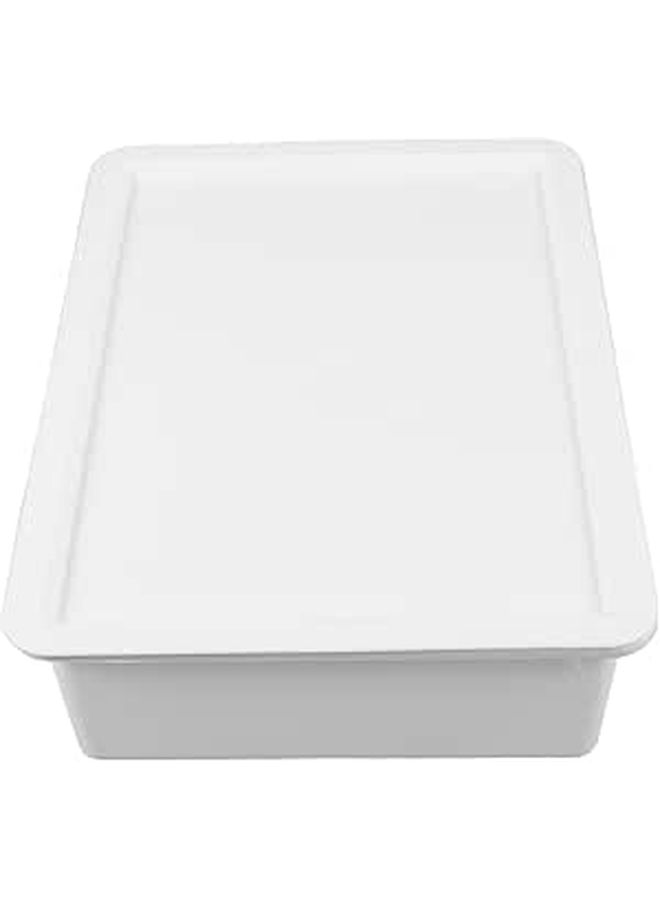 Plastic Card Storage Box with Compartments for Trading Cards and Collectibles Organization - Image 1