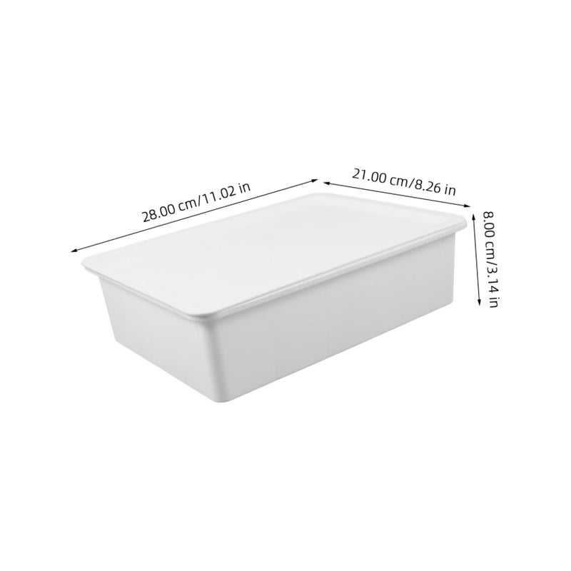 Plastic Card Storage Box with Compartments for Trading Cards and Collectibles Organization - Image 3