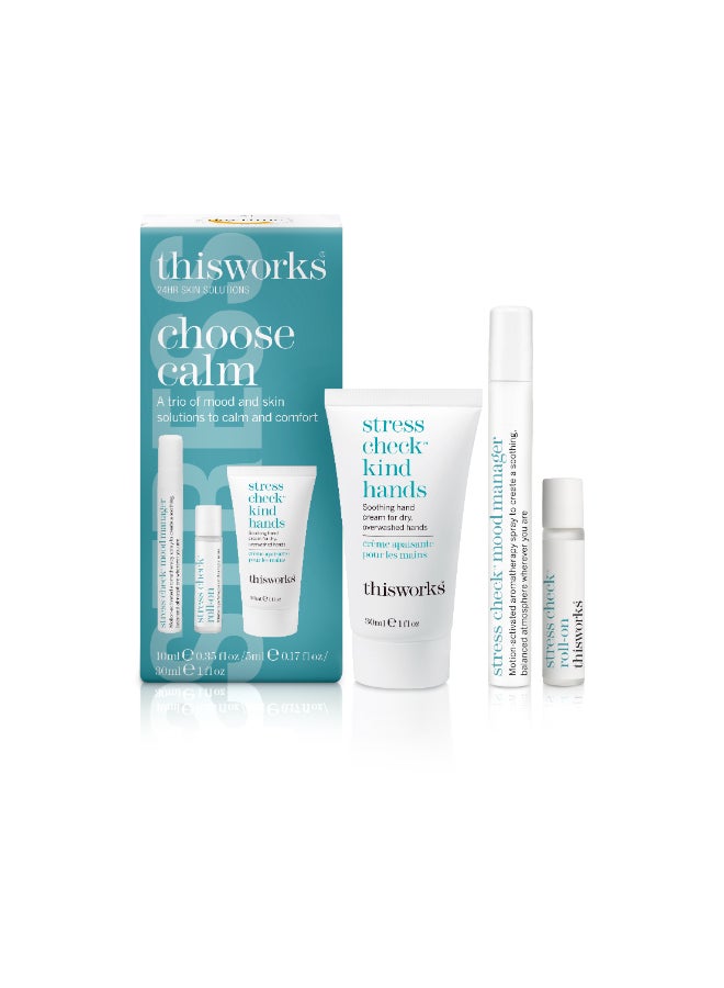 This Works Choose Calm Wellness Kit - Includes Aromatherapy Products Designed to Reduce Stress & Anxiety, Perfect for Creating a Zen Moment (Set) - Image 1