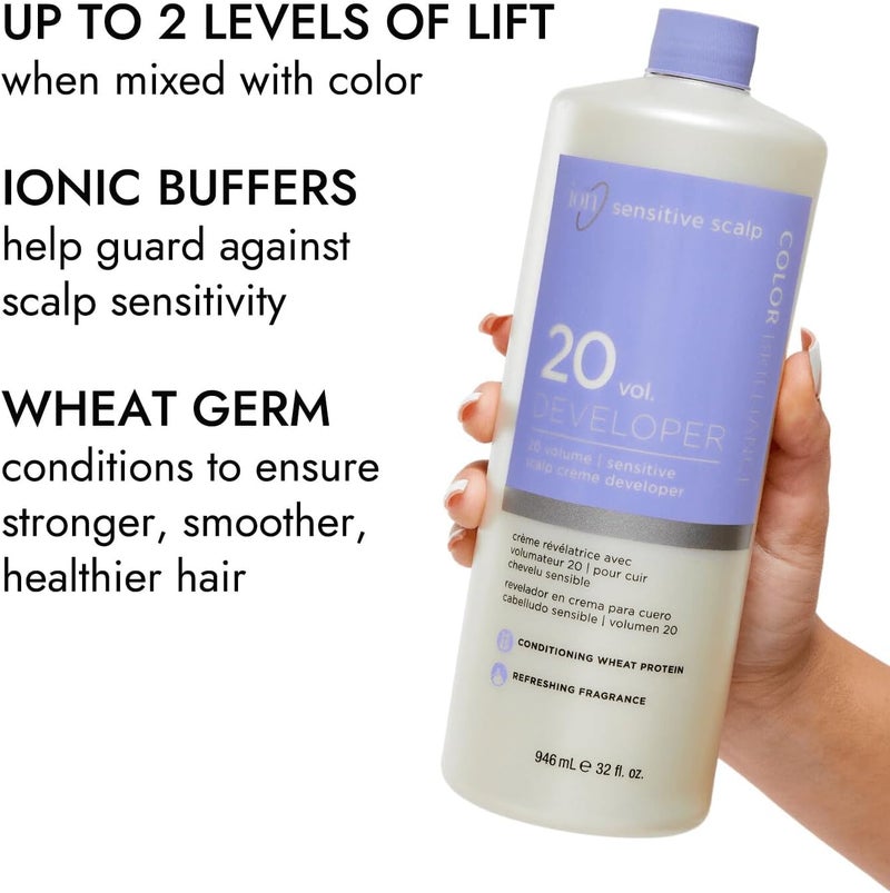 ION Sensitive Scalp 20 Volume Creme Developer - 946 ml - Image 4