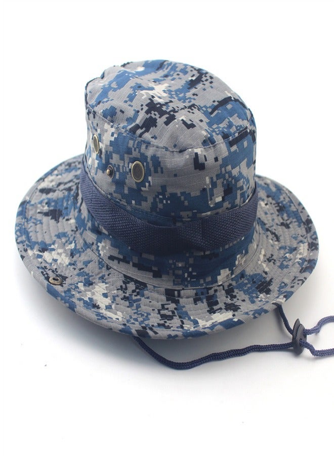 Loquat Outdoor Camping Camo Sunscreen Hat - Image 2