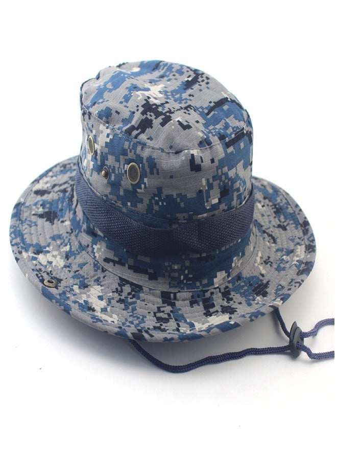 Loquat Outdoor Camping Camo Sunscreen Hat - Image 3