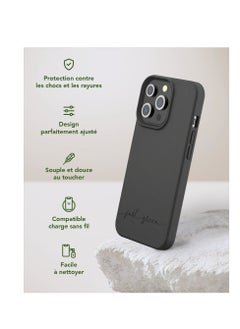 BIGBEN Just Green iPhone 13 Pro case Natural Black - Eco-designed  - Image 3