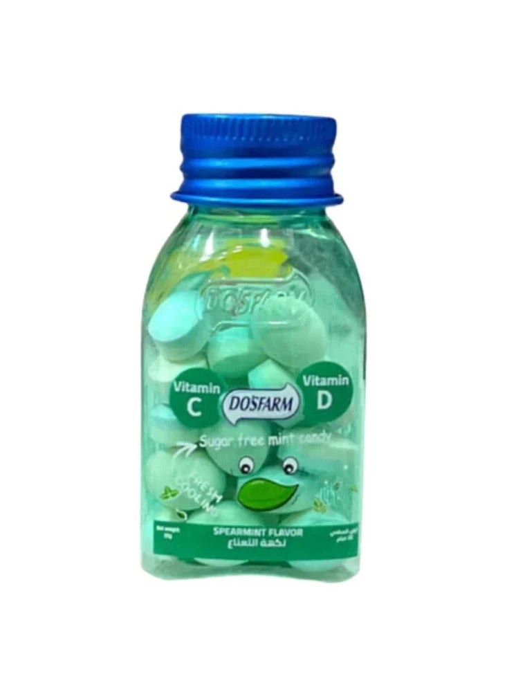 Dosfarm Dosfarm Sugar-Free Mint Candy Spearmint Flavor 22 g 