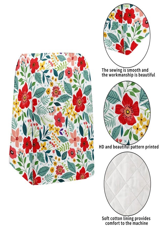 QEES Kitchen Aid Mixer Cover,Kitchen Mixer Cover Compatible with 6-8 Quarts Kitchen Aid Hamilton Stand Mixer,Cover For Kitchen Aid Mixer,Kitchen Mixer Covers.Kitchen Aid Mixer Assecories. (Floral1) - Image 4